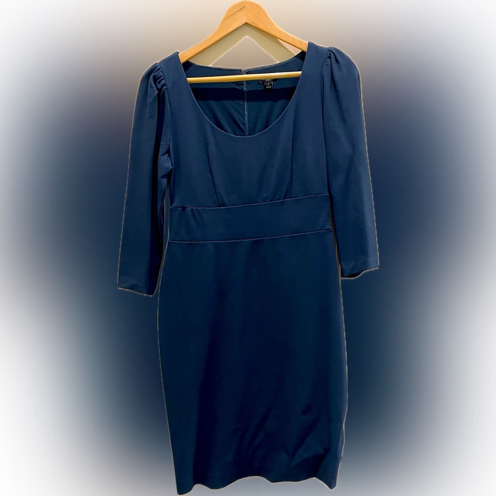 Ann Taylor - Blue Dress - Size 2 Petite